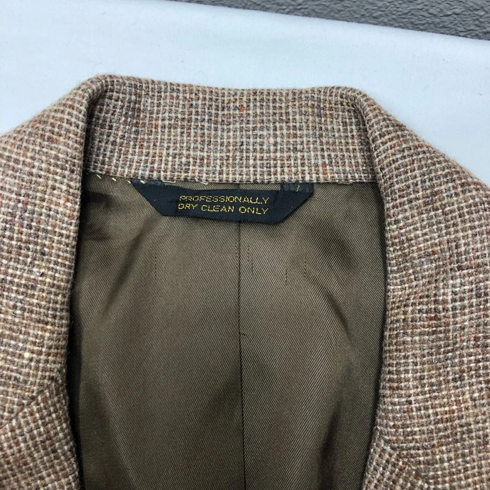 FIORAVANTI Design For Brookfield 90s Wool‎ Sports Coat Tweed Blazer Jacket 40R